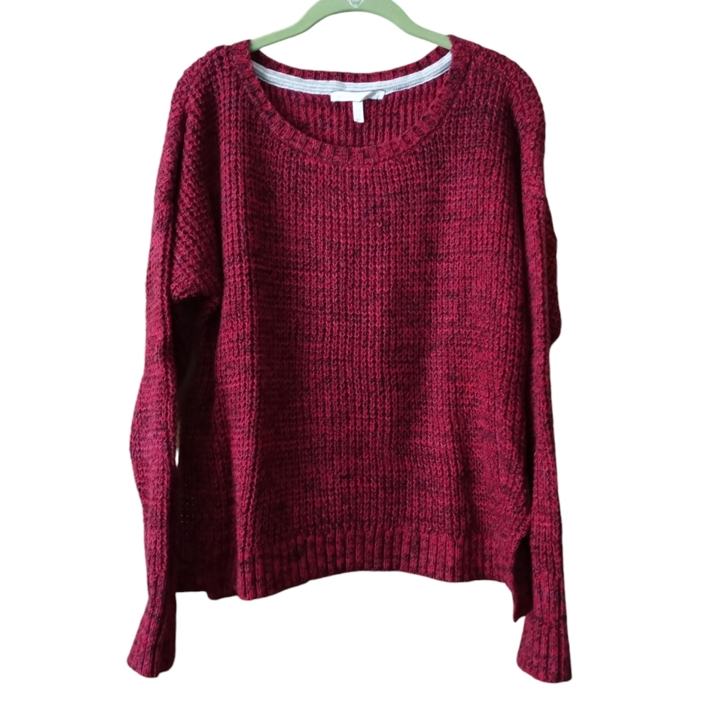 Victoria's Secret Womens Sweater Small Oversized Chunky Cable Knit 100% Cotton